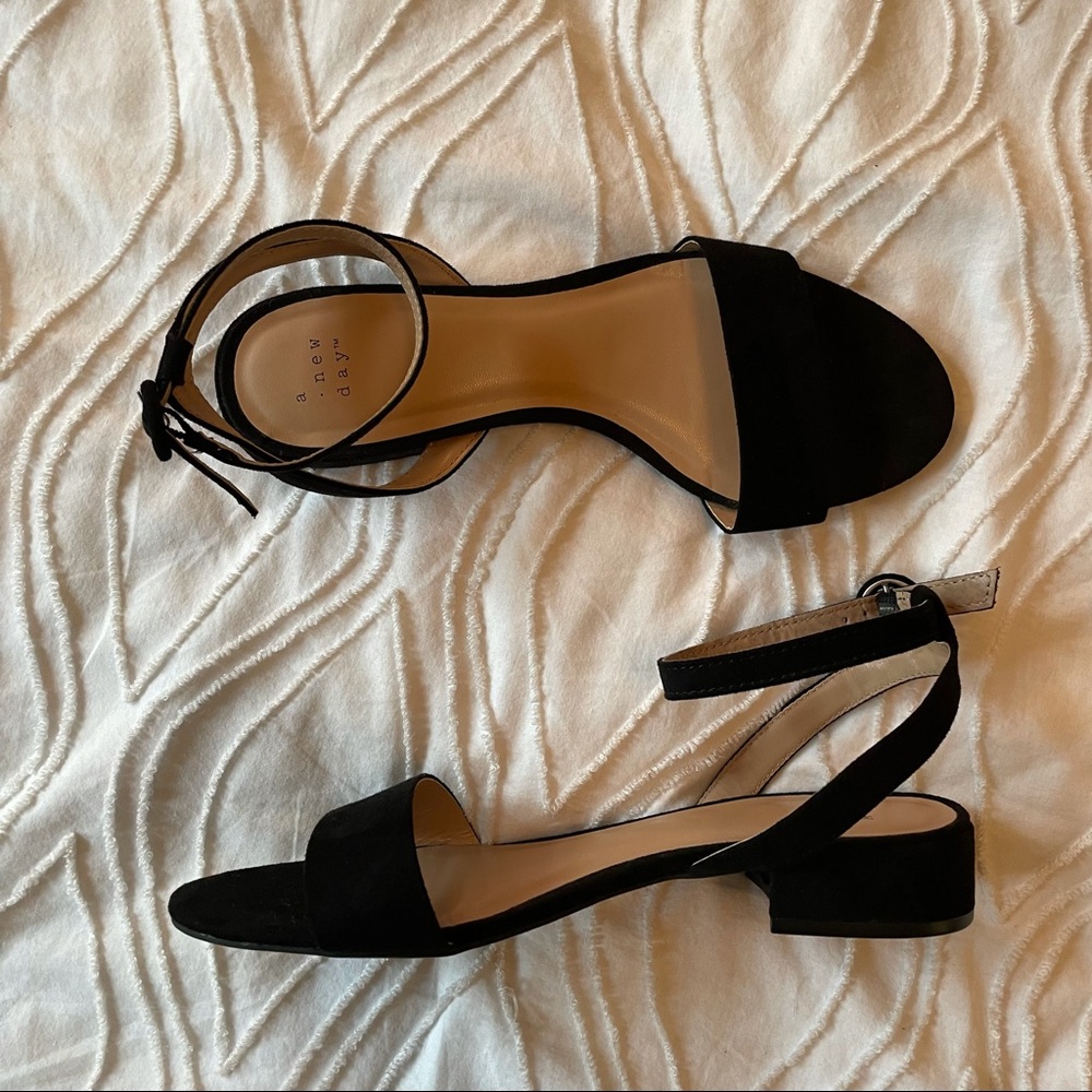 Black Target Sandals